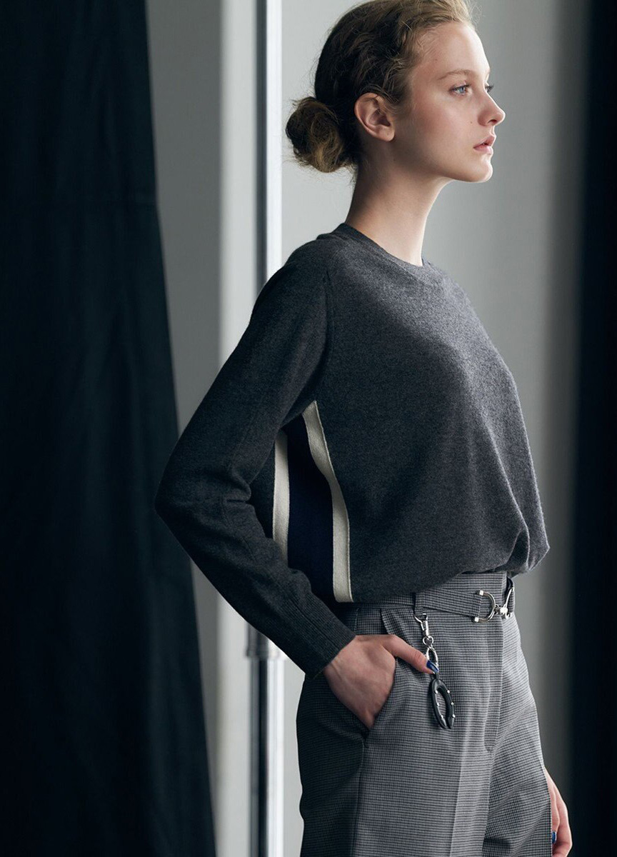 30周年倫敦印象圓領針織衫